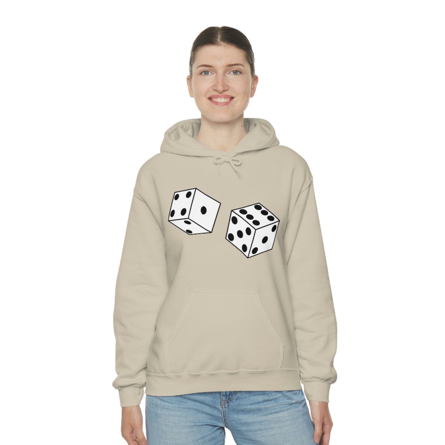 Dice Roll Unisex Hooded Sweatshirt