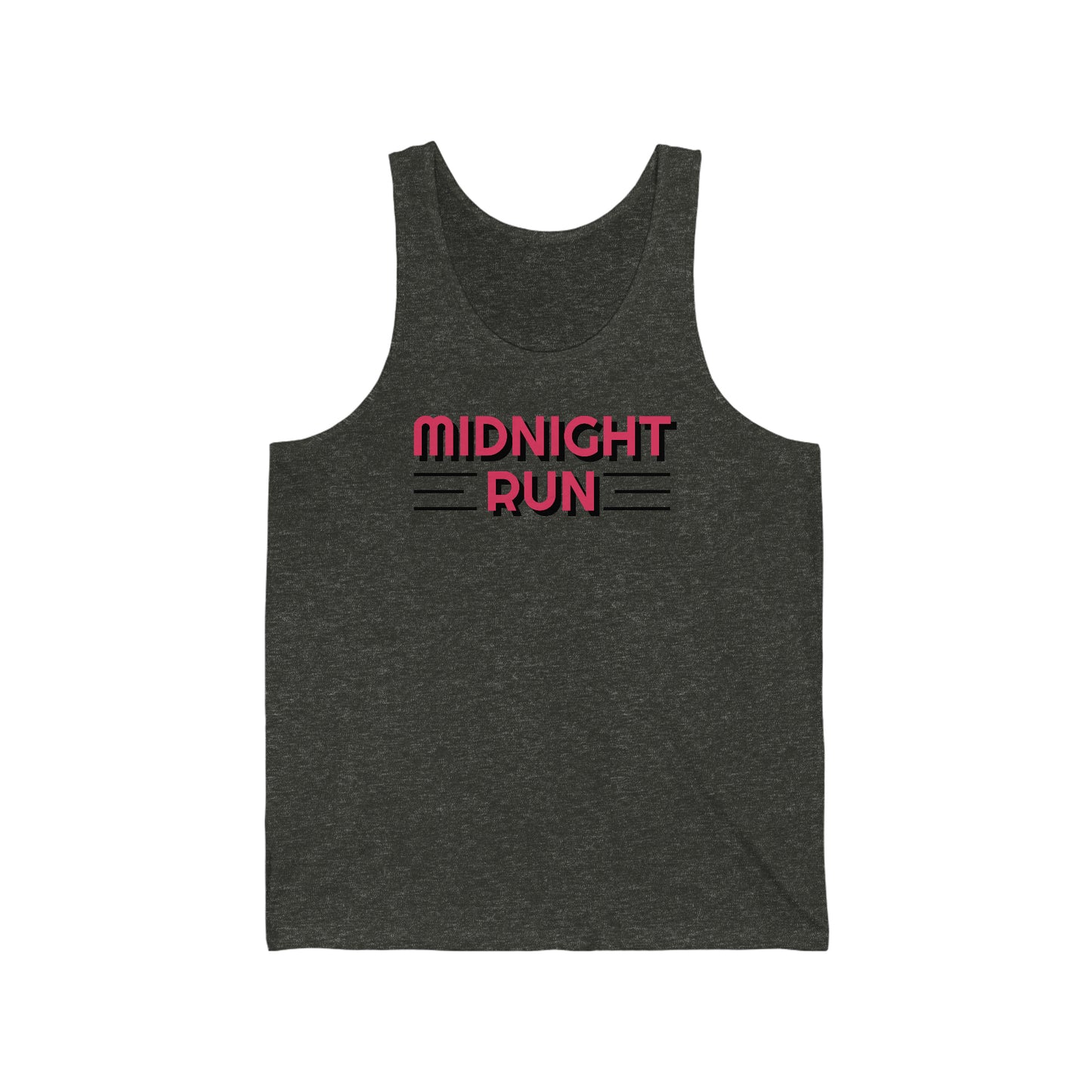 Midnight Run Retro Style Unisex Tank Top