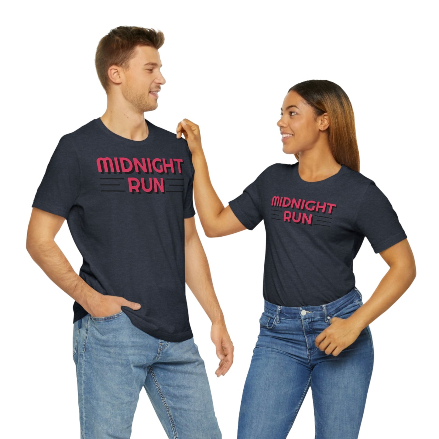 Midnight Run Unisex Jersey Short Sleeve Tee