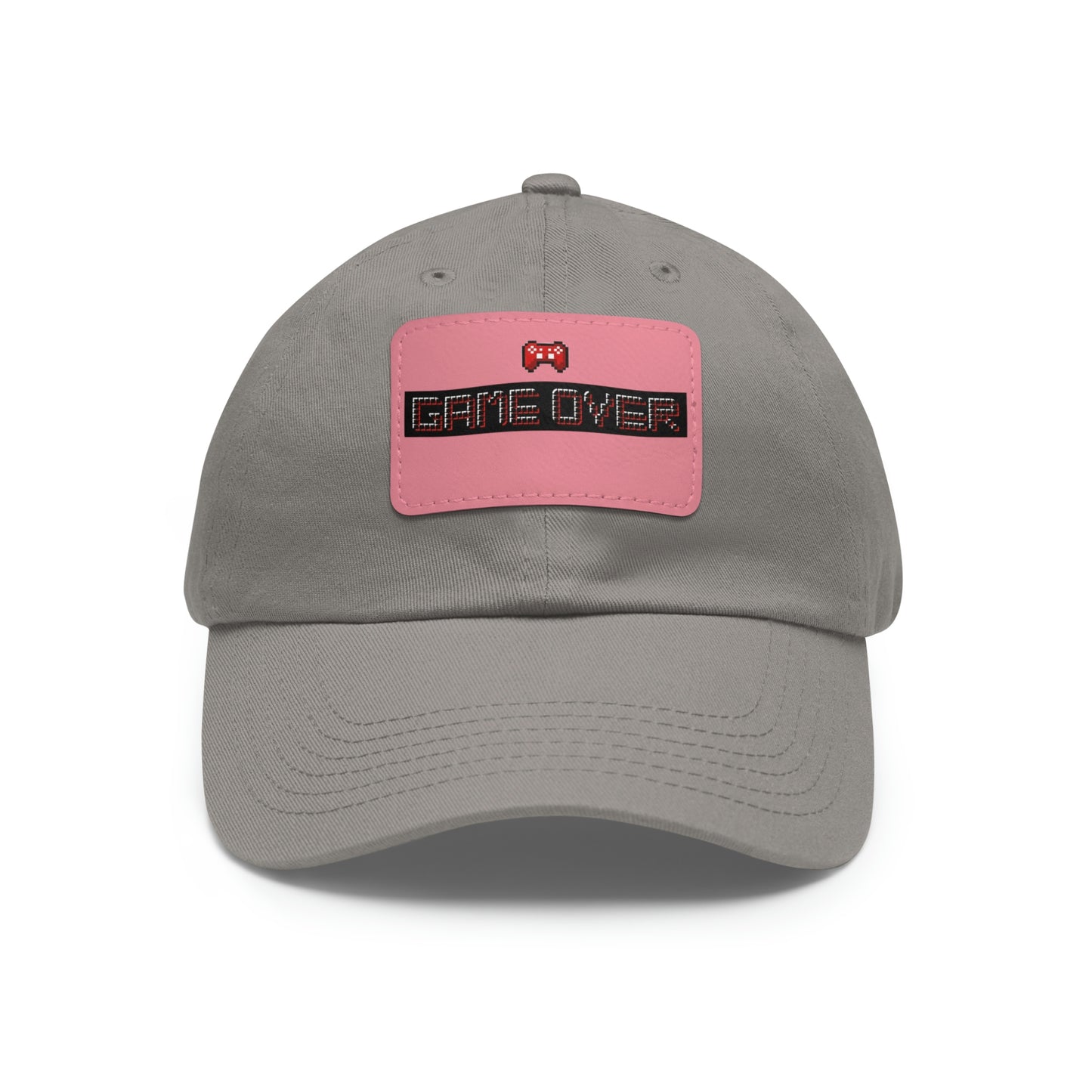 Game Over! Dad Hat with Leather Patch