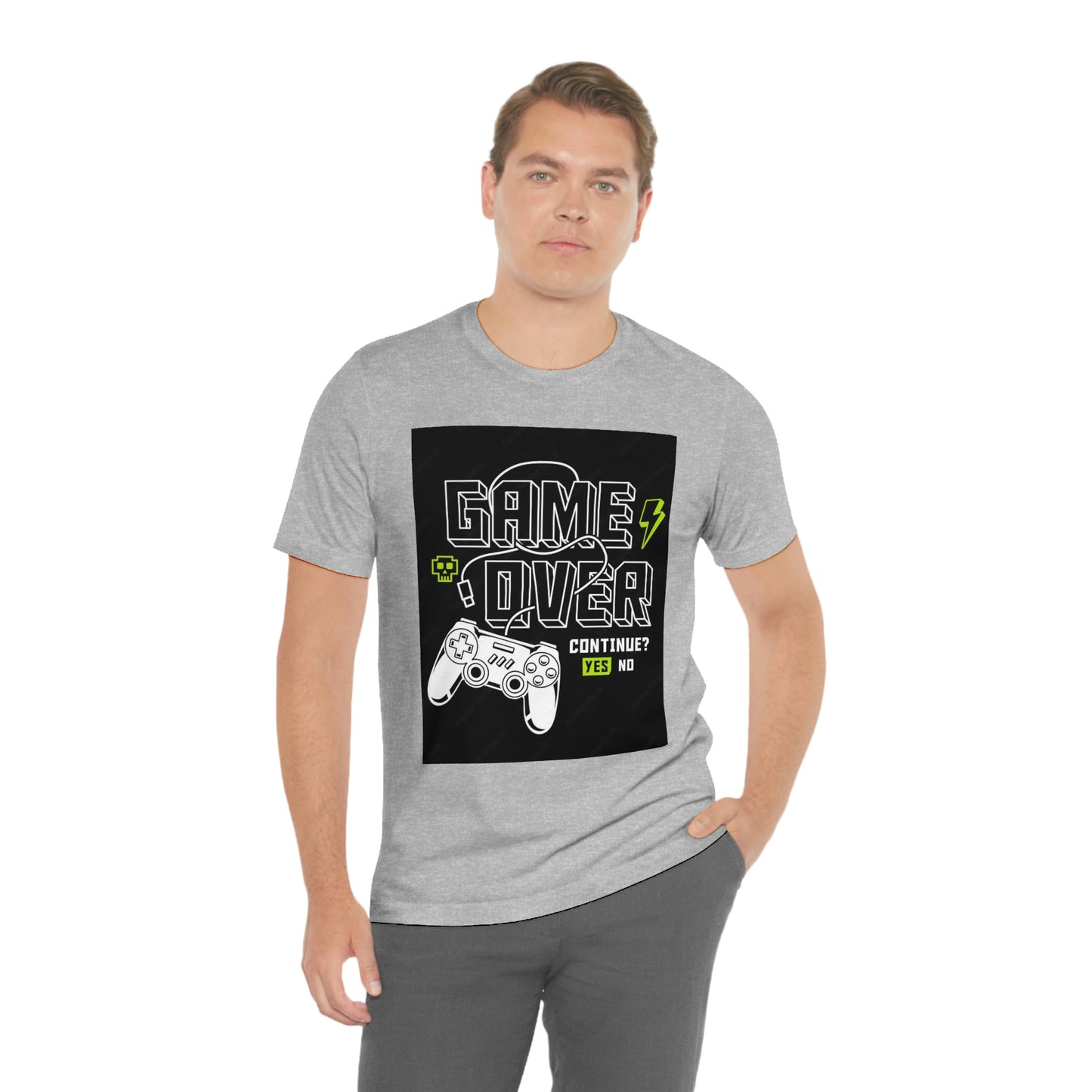 Game Over Unisex Jersey Short Sleeve Tee