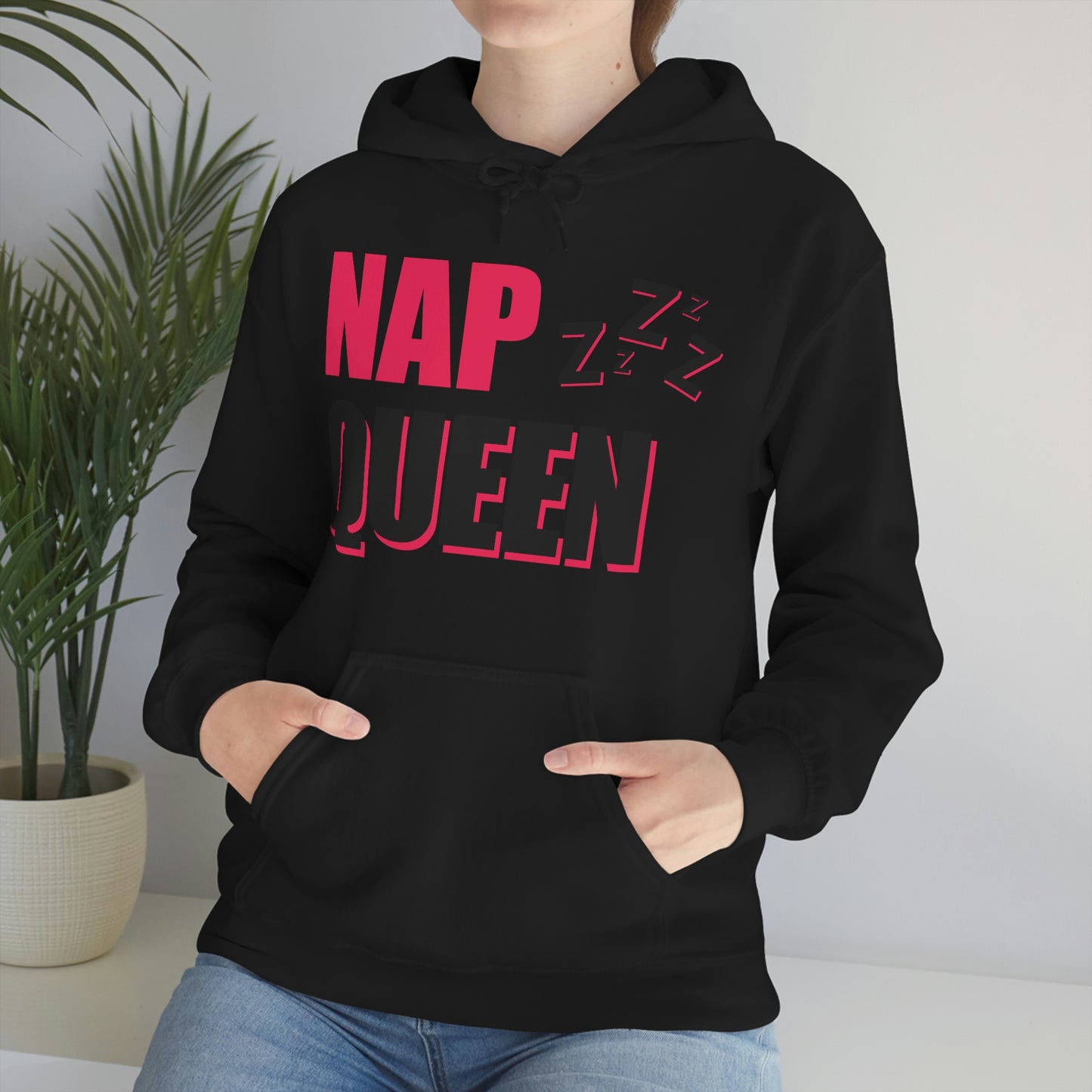 Nap Queen Unisex Hooded Sweatshirt