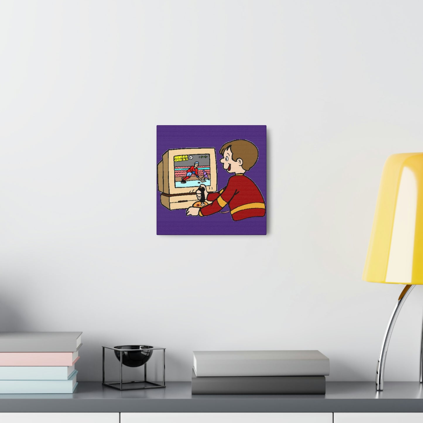 Old School Gamer Canvas Gallery Wraps