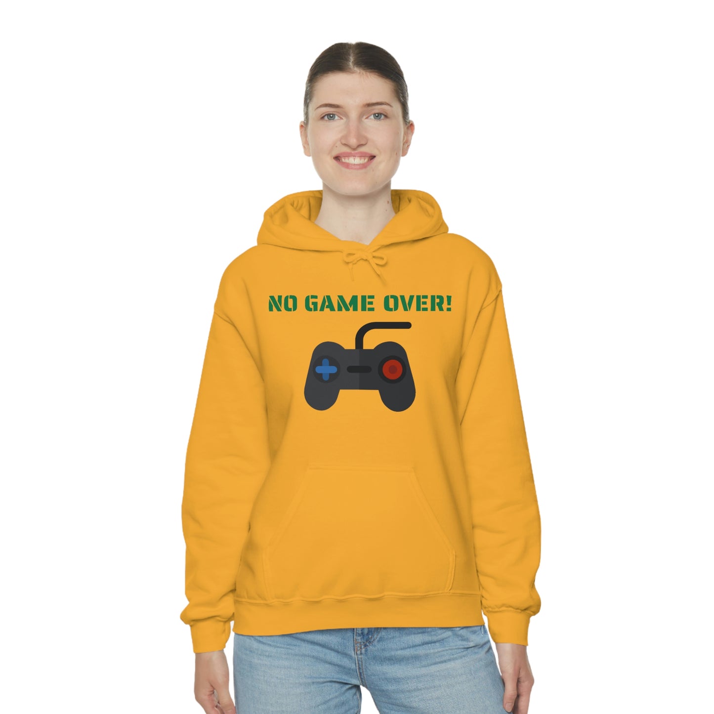 No Game Over! Unisex Hooded Sweatshirt