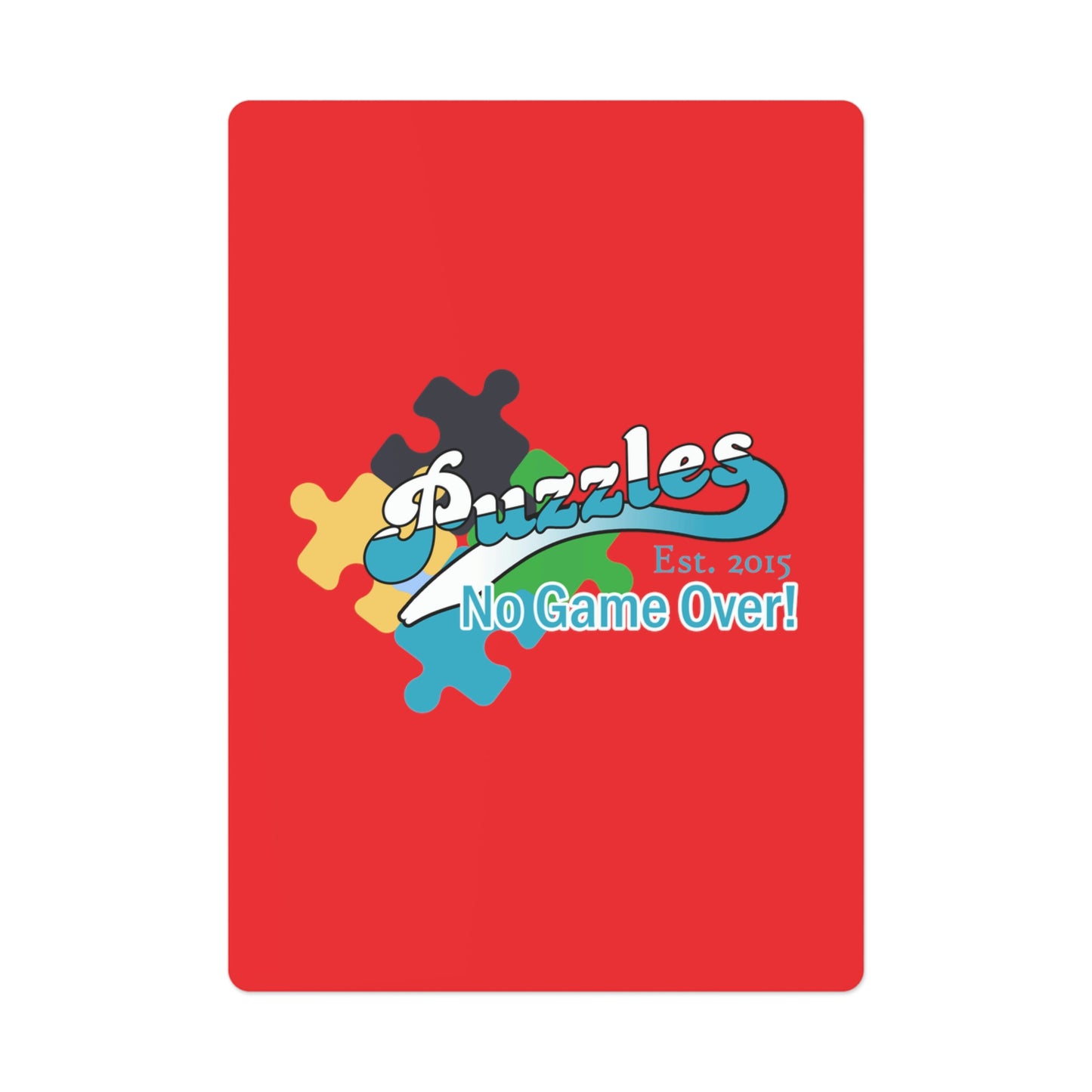 Puzzles LTD Red Playing Cards