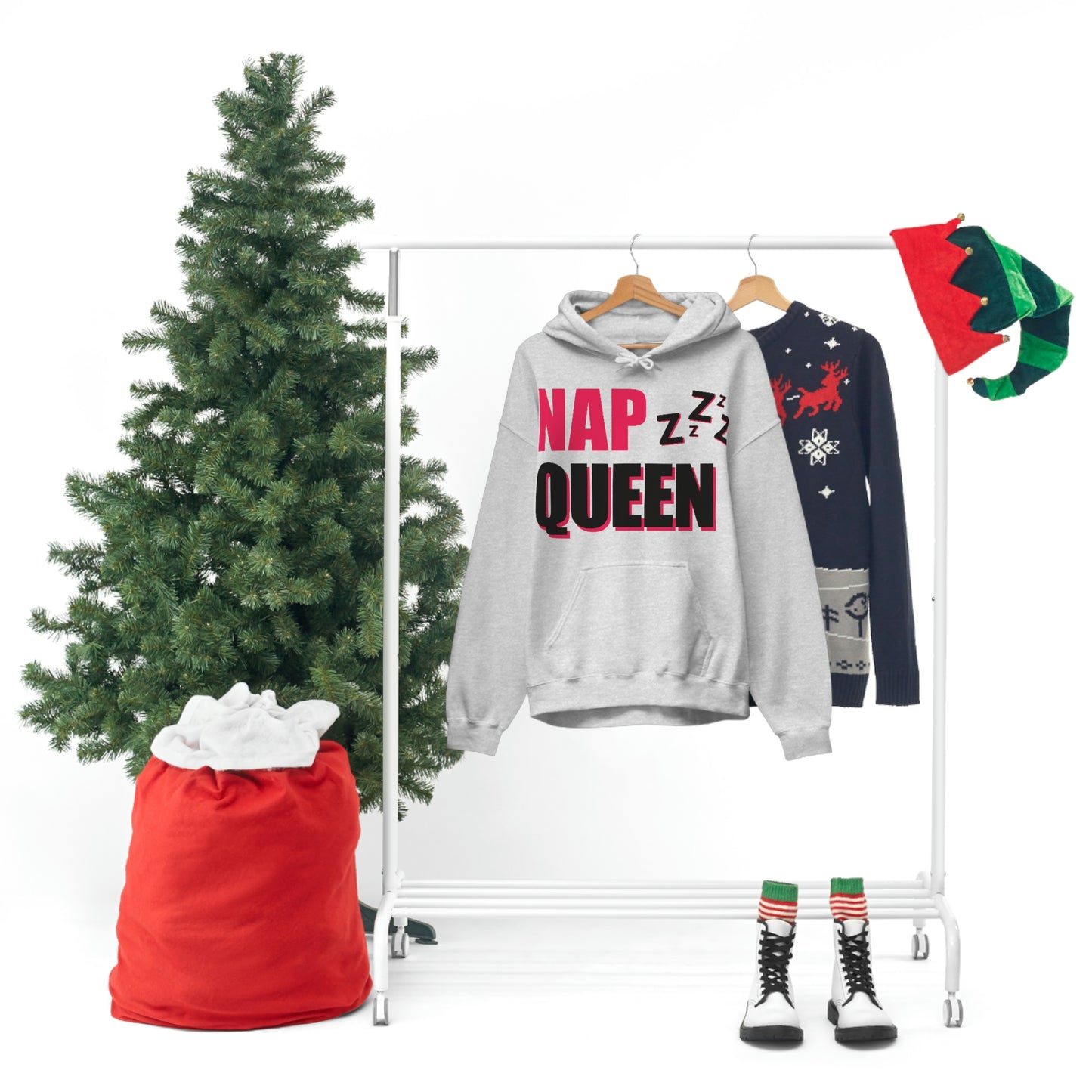 Nap Queen Unisex Hooded Sweatshirt
