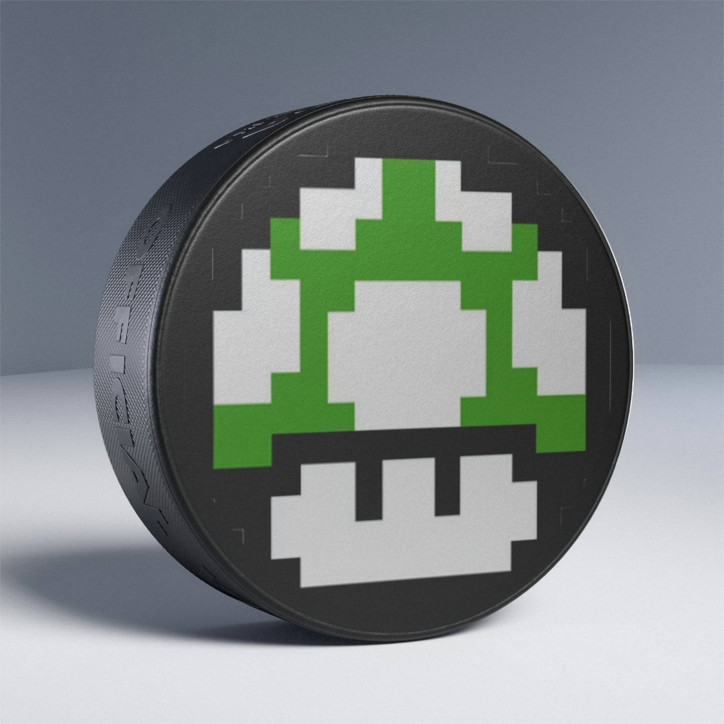 Mushroom 1UP Hockey Puck