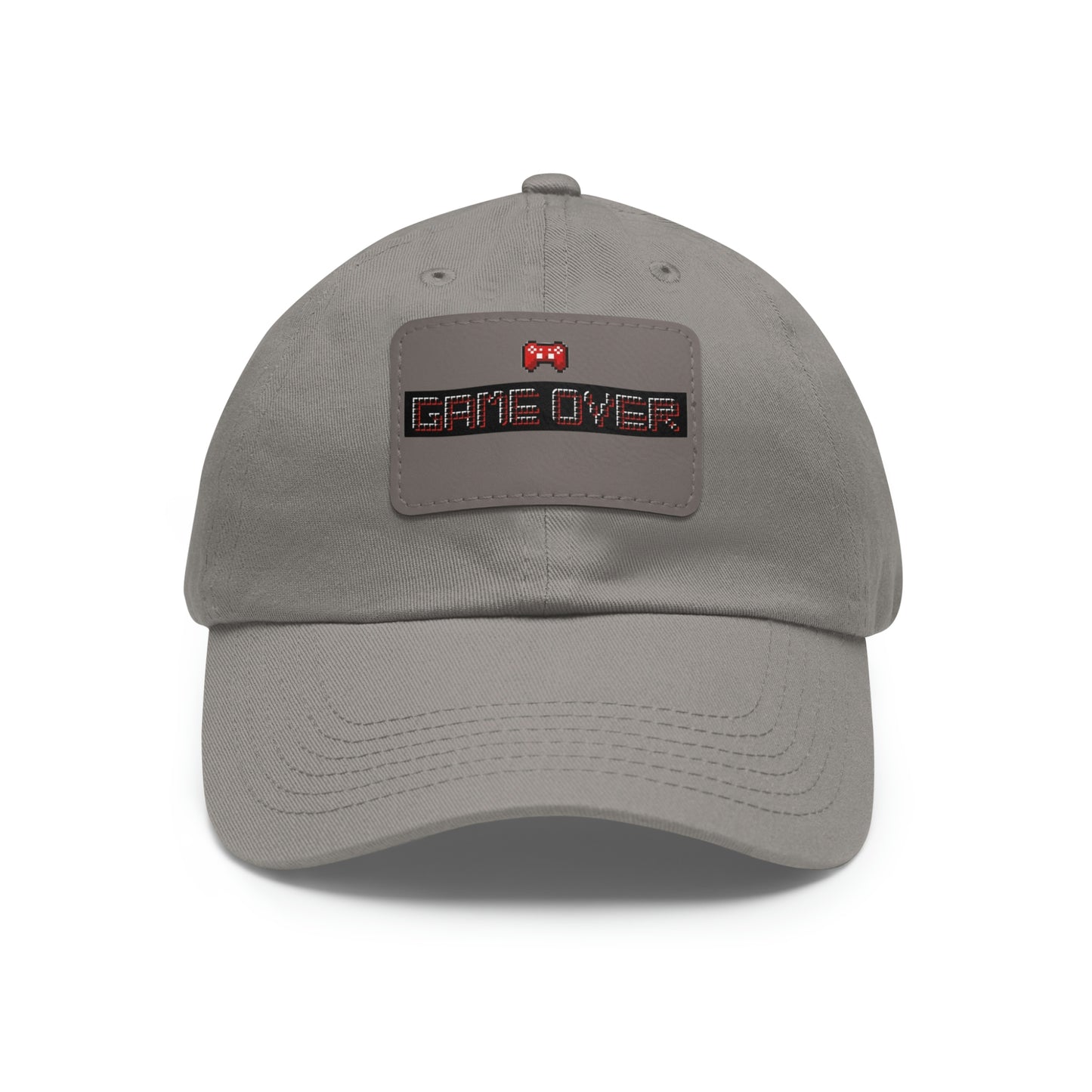 Game Over! Dad Hat with Leather Patch