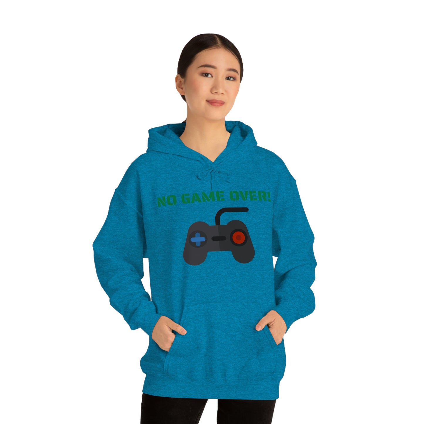 No Game Over! Unisex Hooded Sweatshirt