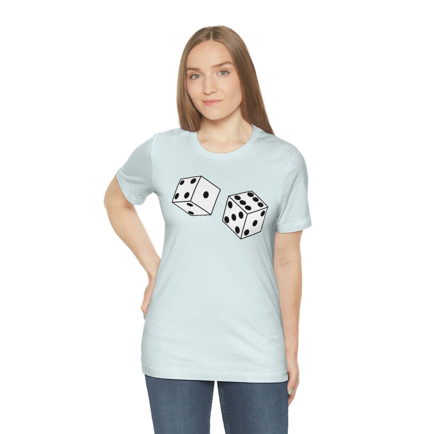 Dice Roll Unisex Jersey Short Sleeve Tee