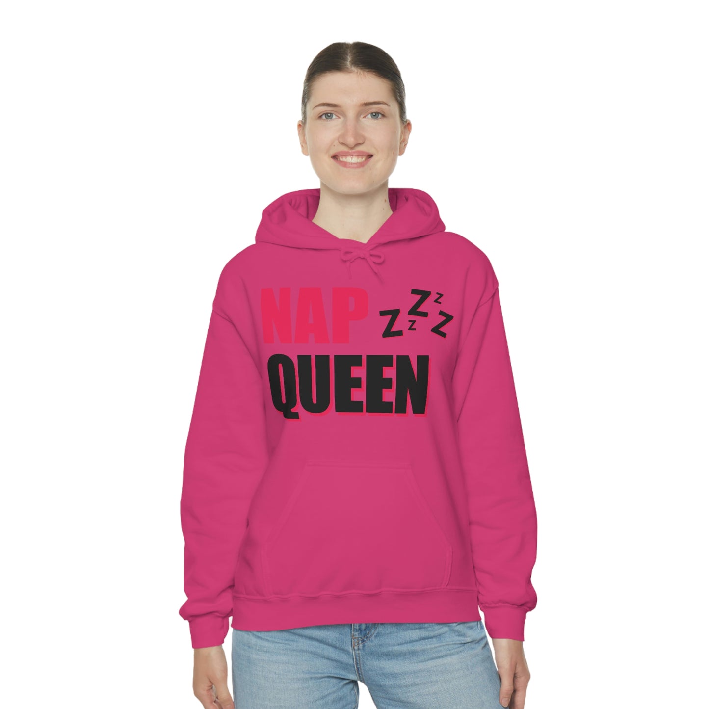 Nap Queen Unisex Hooded Sweatshirt