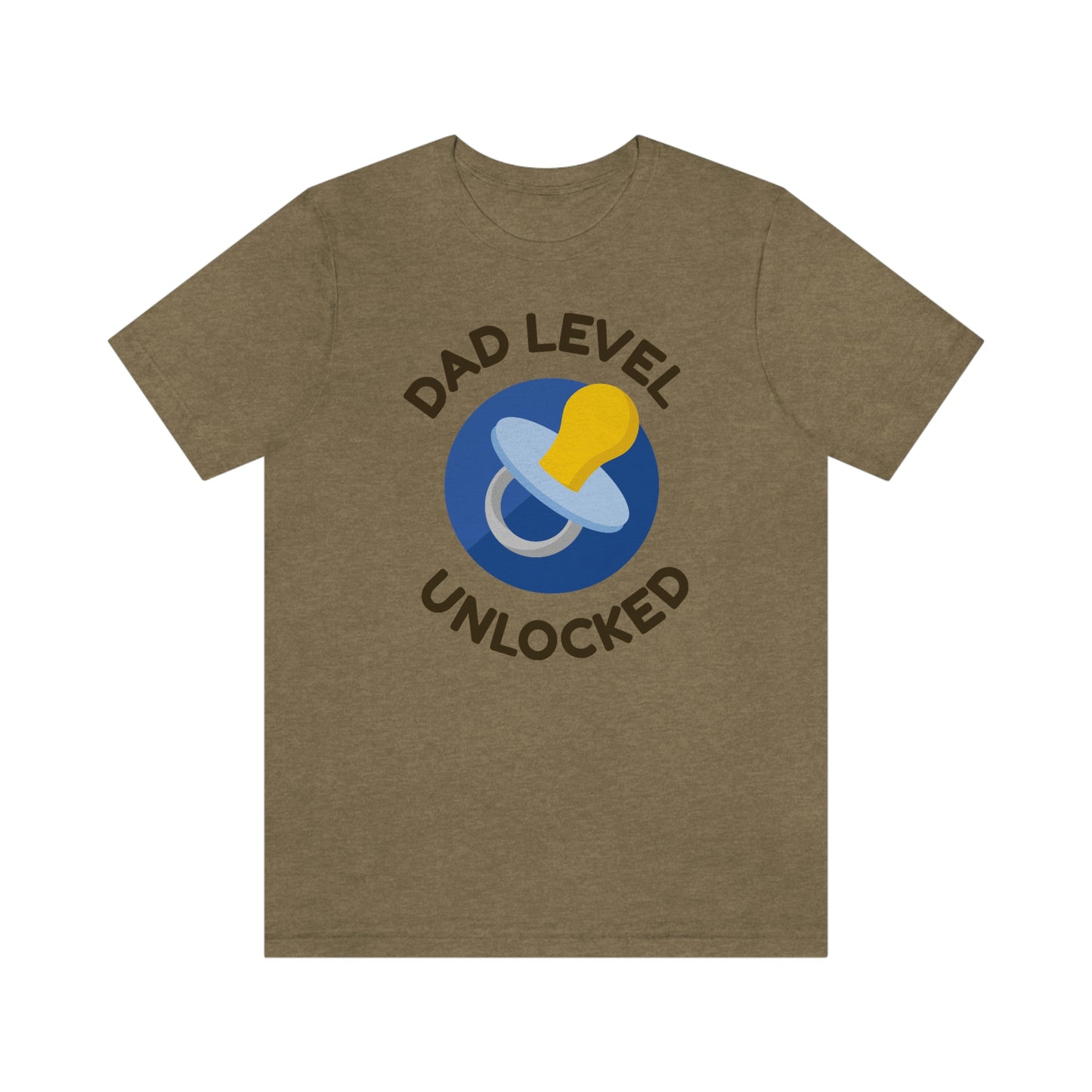 Dad Level Unlocked Unisex Jersey Short Sleeve Tee