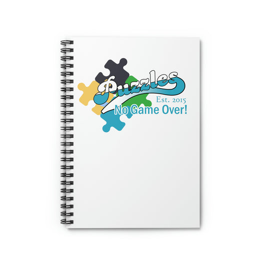 Puzzles LTD Spiral Notebook - Ruled Line