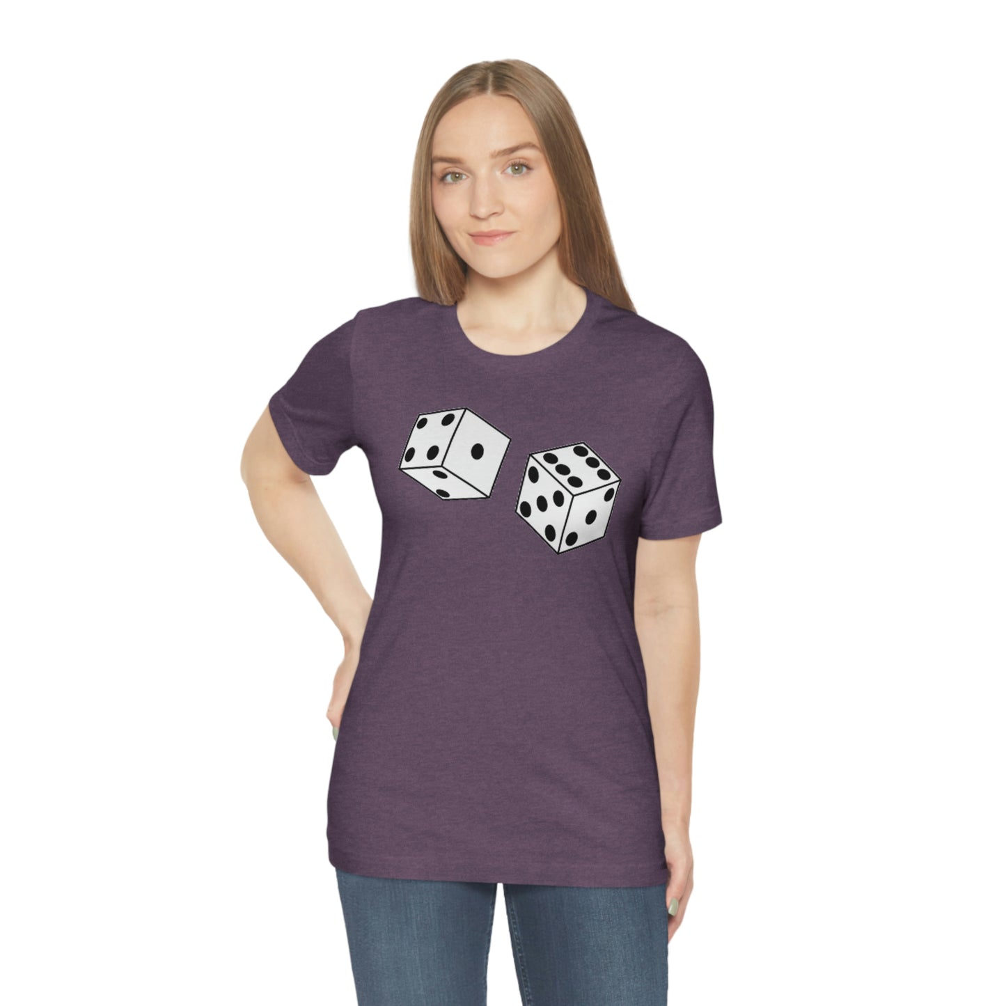 Dice Roll Unisex Jersey Short Sleeve Tee