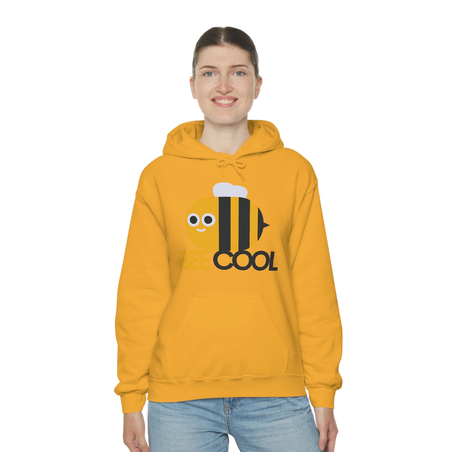 Bee Cool Unisex Hooded Sweatshirt