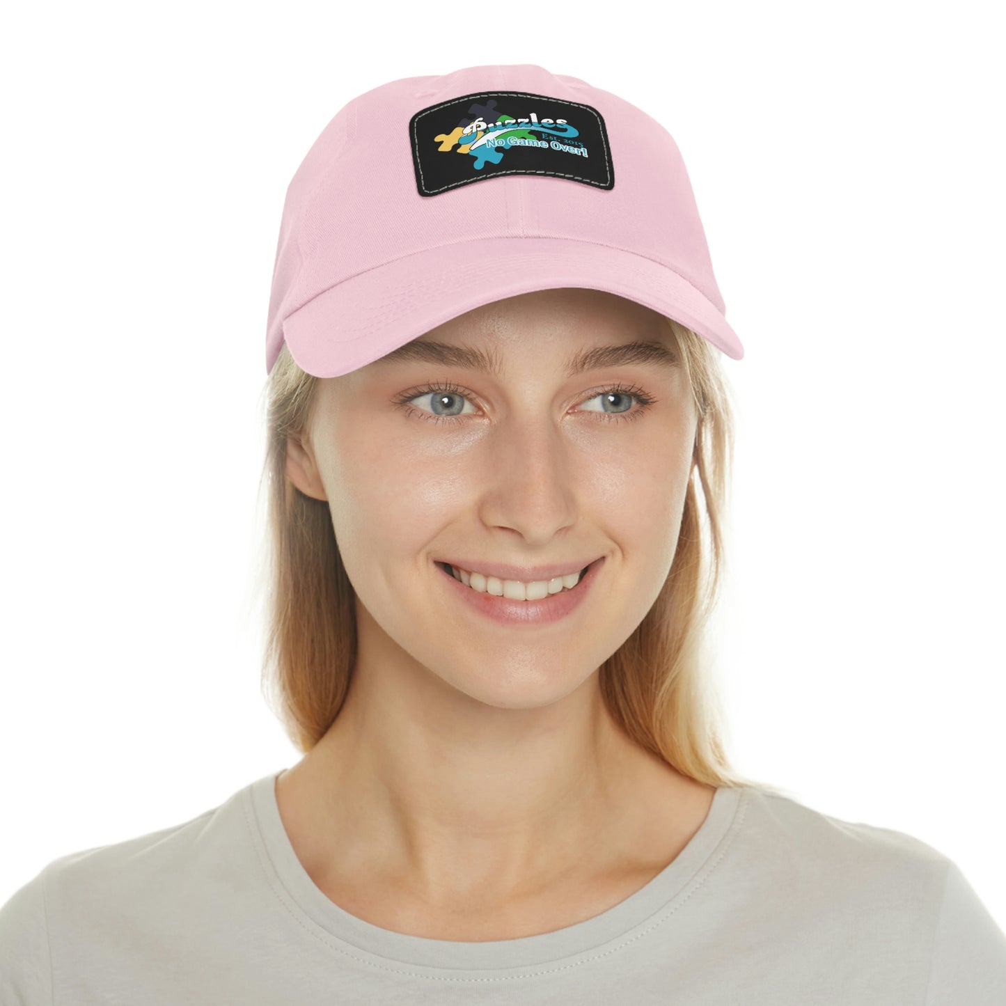 Puzzles LTD Dad Hat with Leather Patch