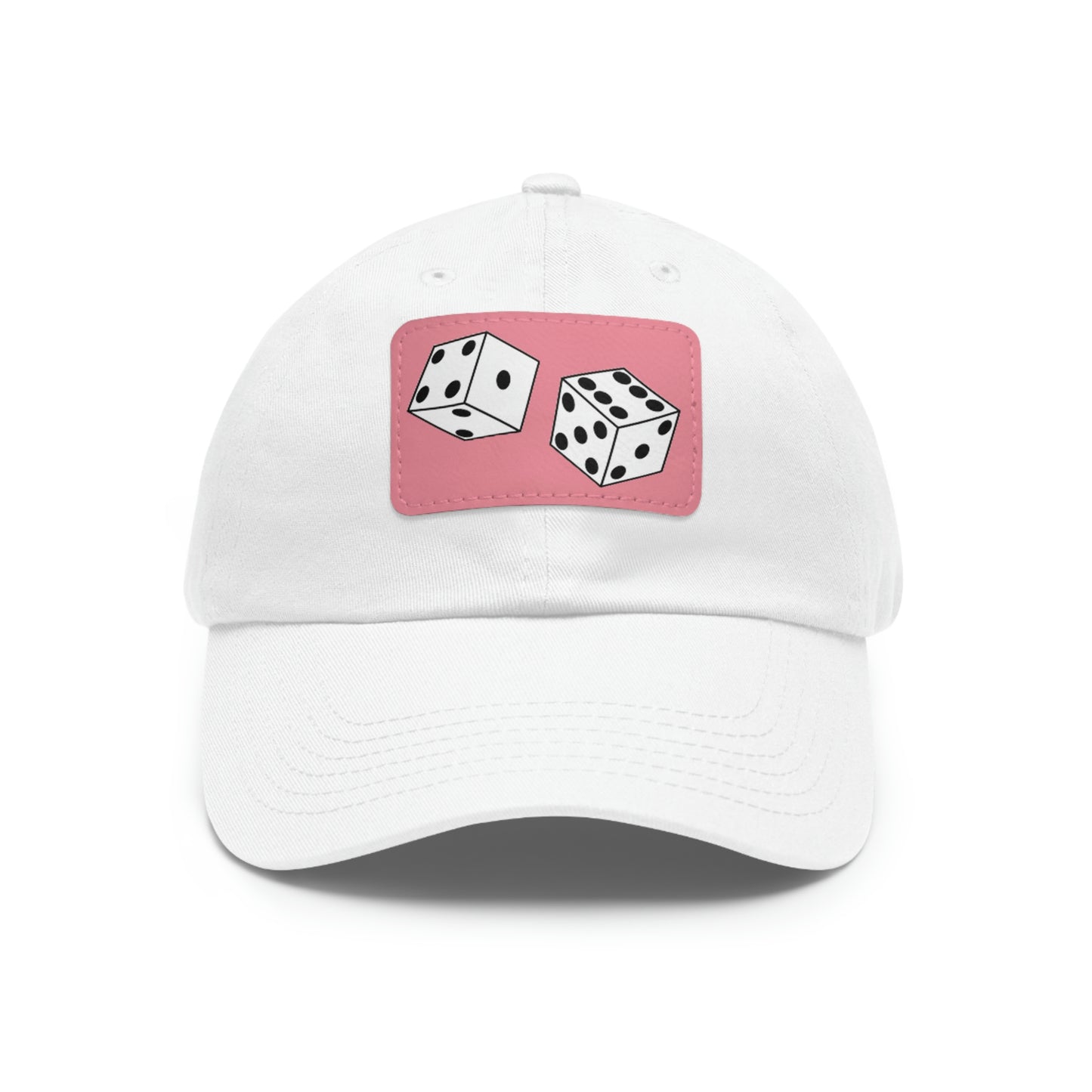 Dice Roll Dad Hat with Leather Patch