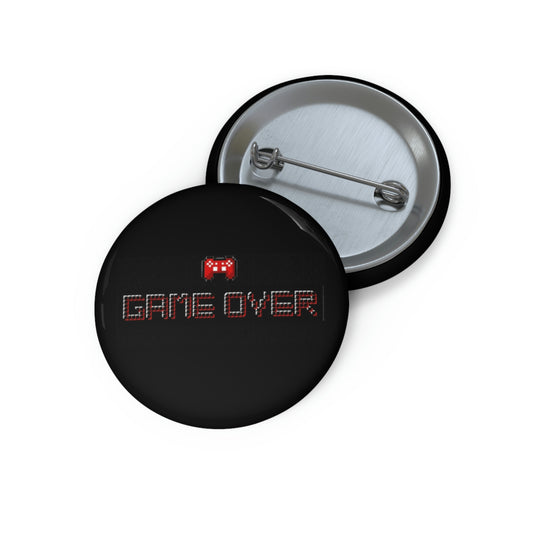 Game Over! Custom Pin Buttons