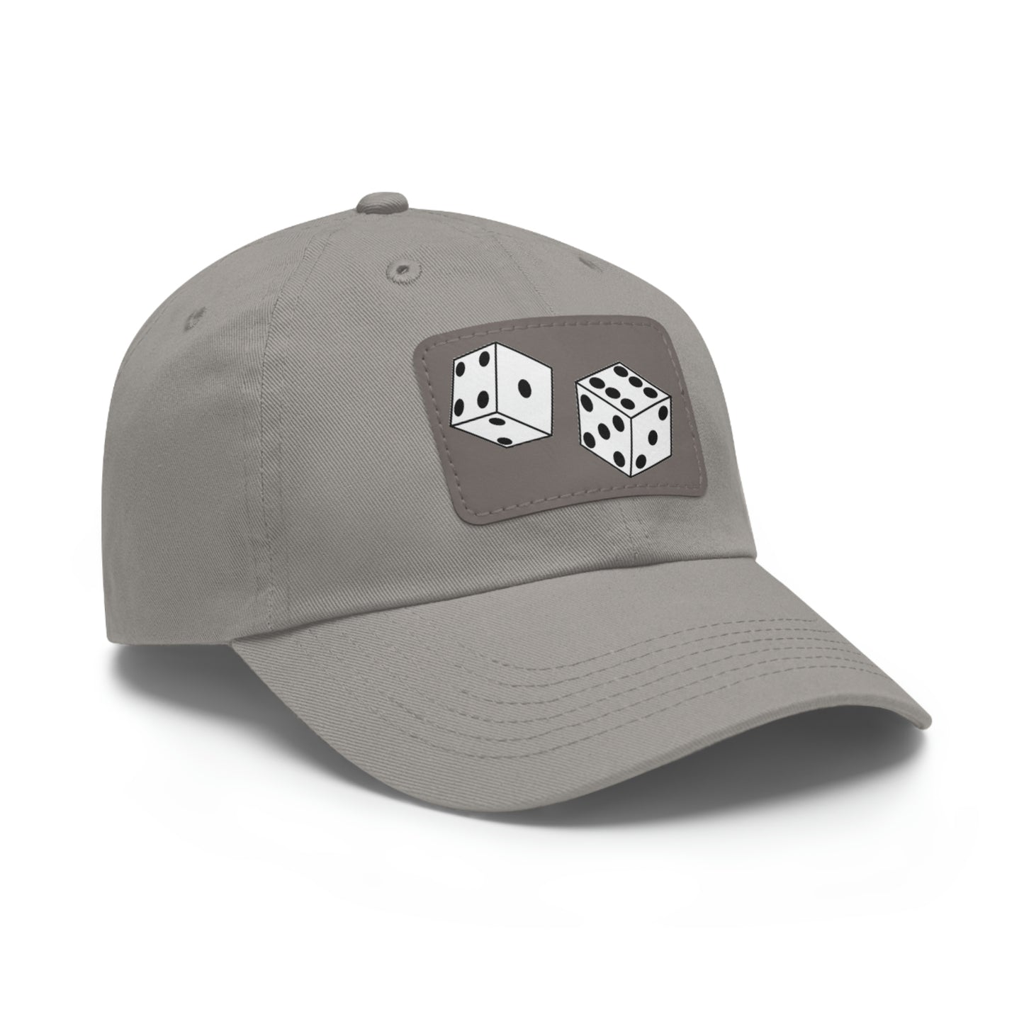 Dice Roll Dad Hat with Leather Patch