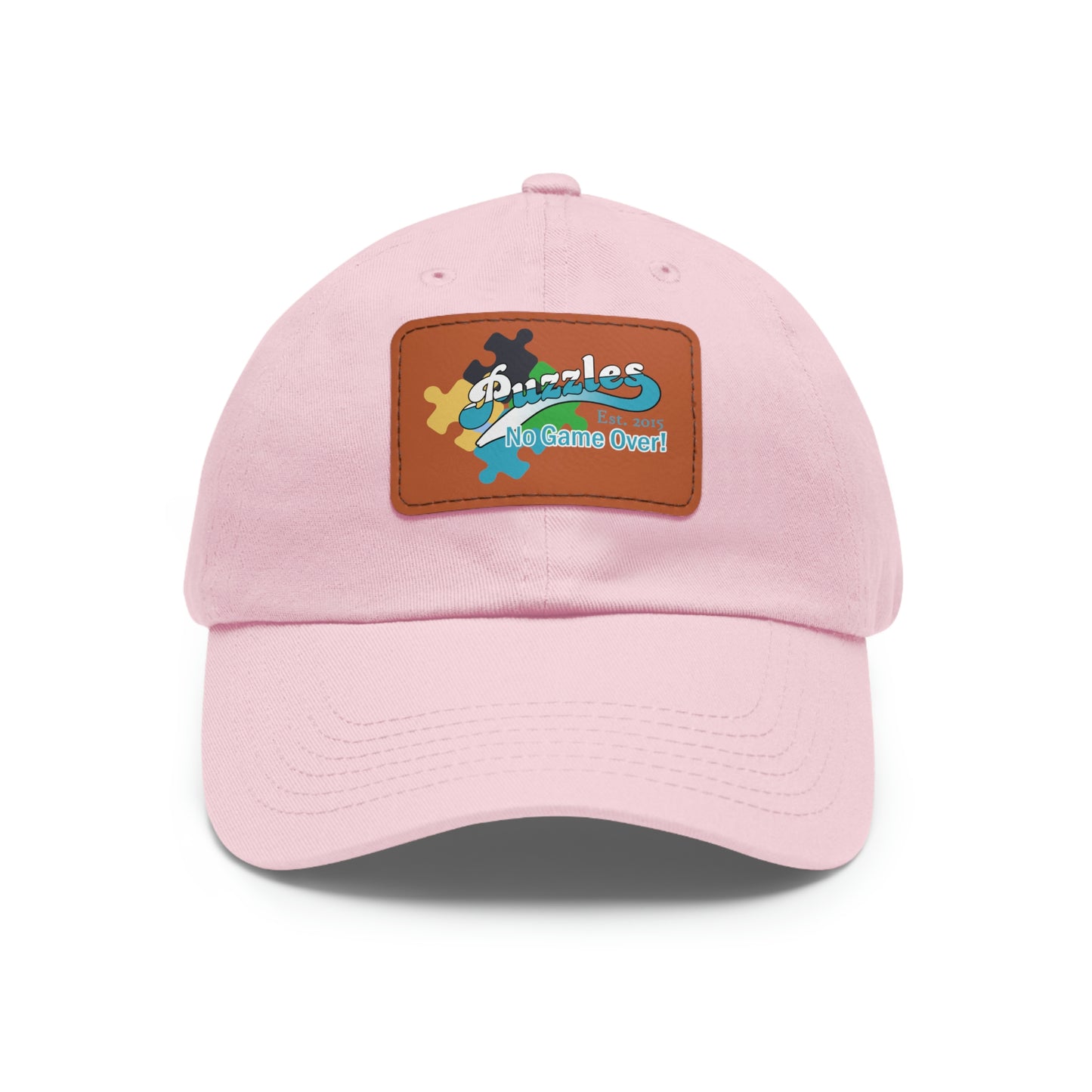 Puzzles LTD Dad Hat with Leather Patch