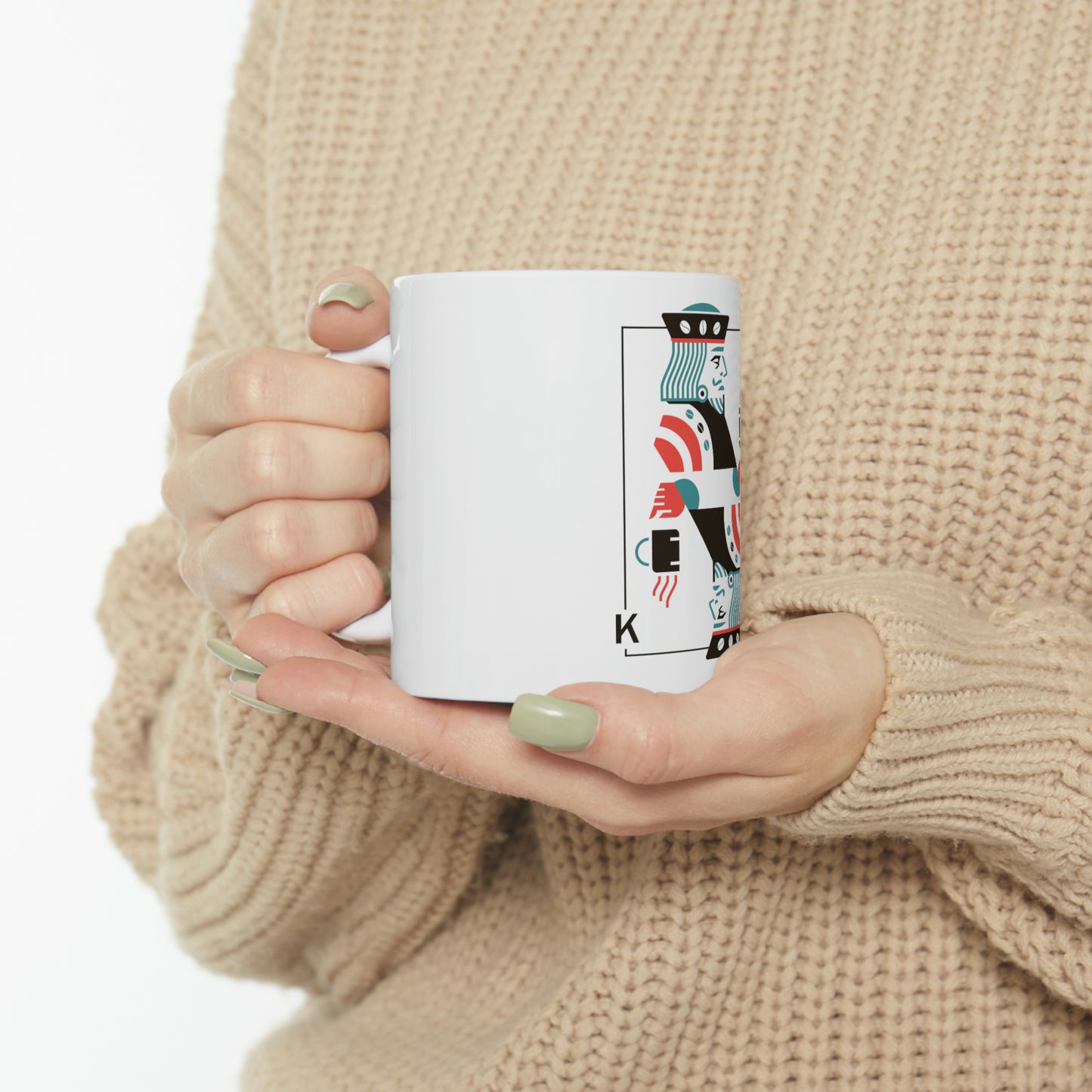 Kings & Coffee Ceramic Mug 11oz