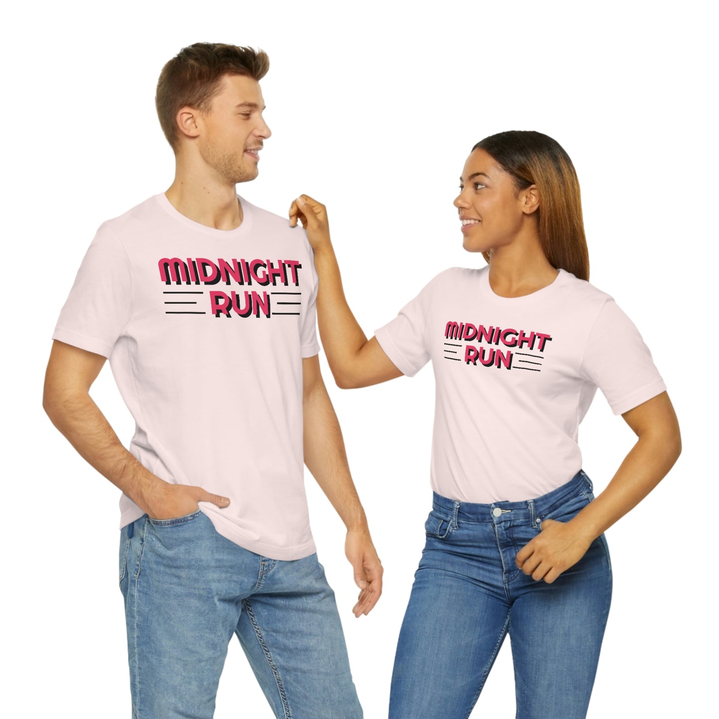 Midnight Run Unisex Jersey Short Sleeve Tee