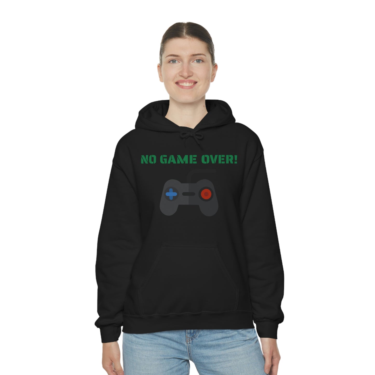 No Game Over! Unisex Hooded Sweatshirt