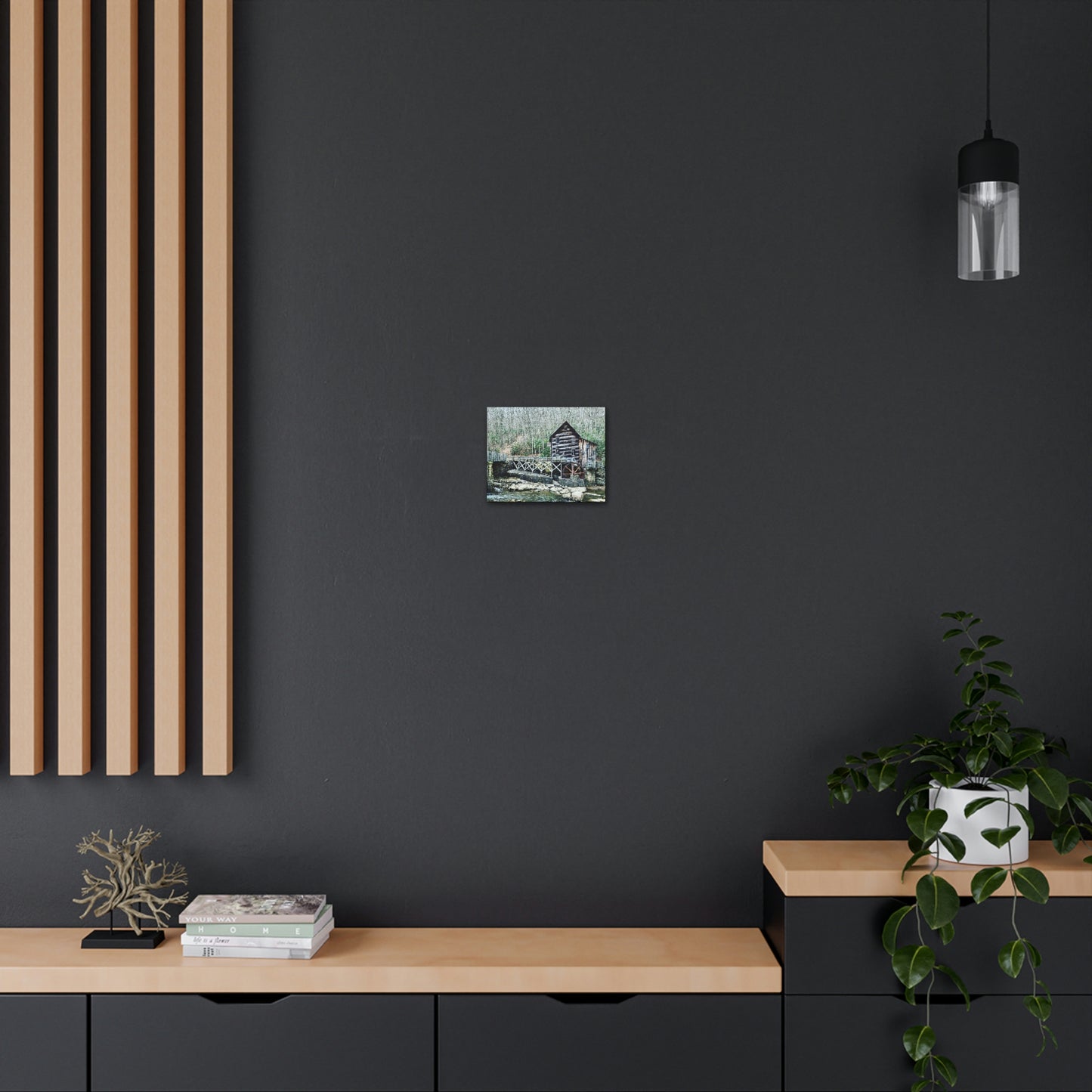 Grist Mill Scenic Canvas Gallery Wraps