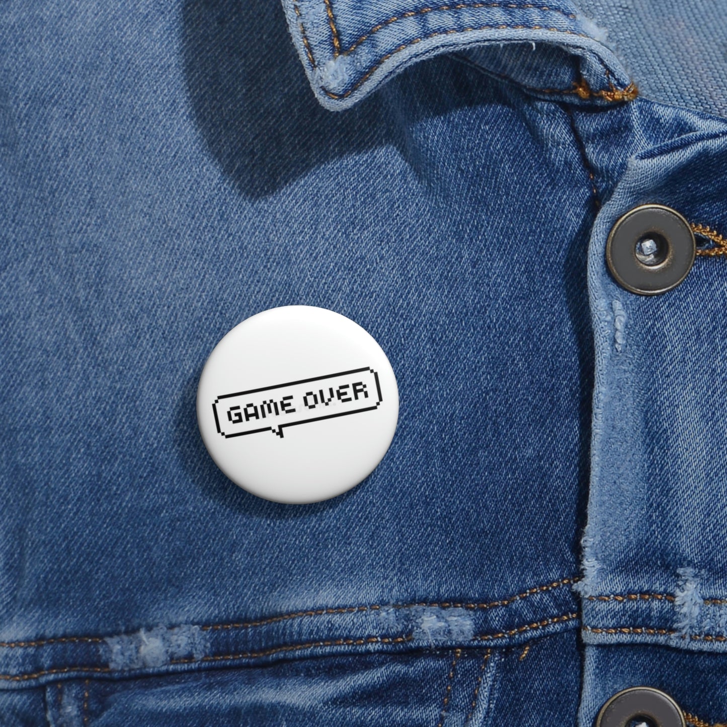 Game Over Custom Pin Buttons