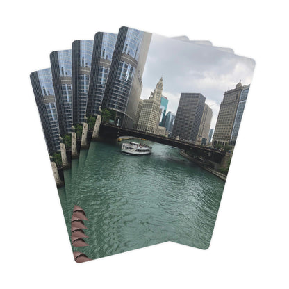 Chicago River Playing Cards