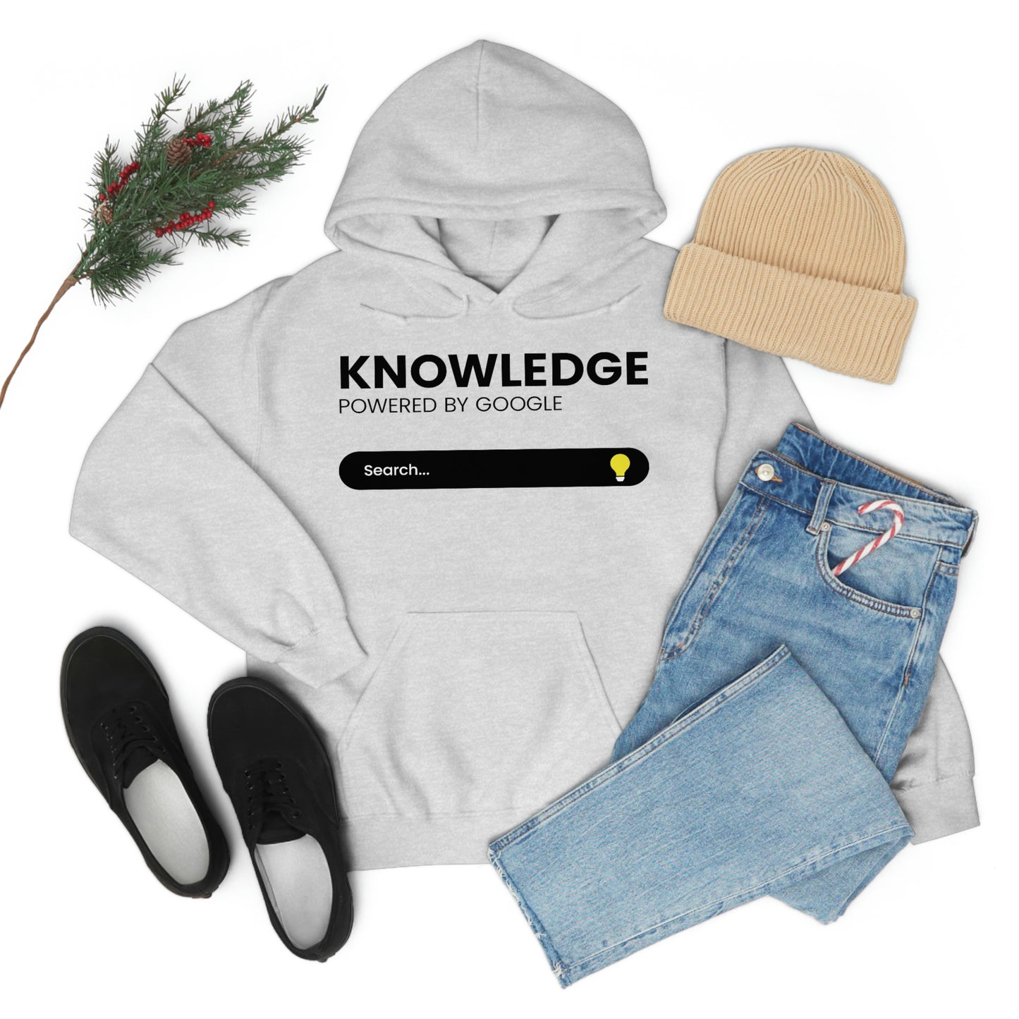 Knowledge Powered By Google Unisex Hooded Sweatshirt