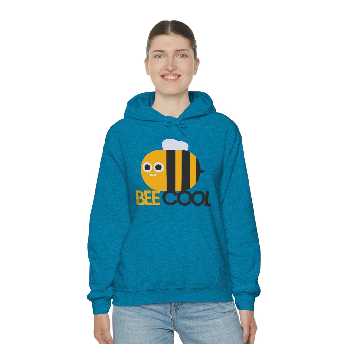 Bee Cool Unisex Hooded Sweatshirt