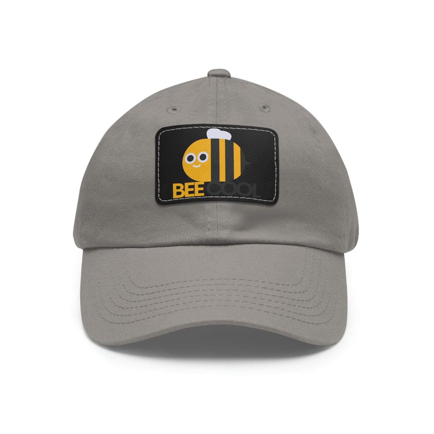 Bee Cool Dad Hat with Leather Patch