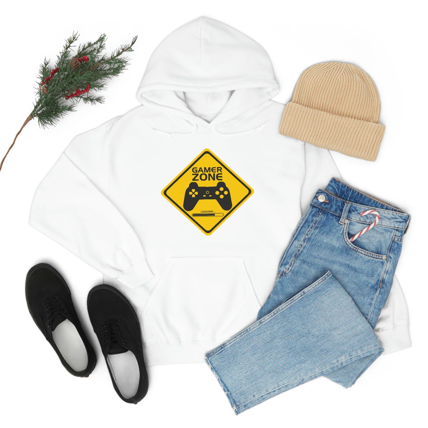 Gamer Zone Unisex Hooded Sweatshirt