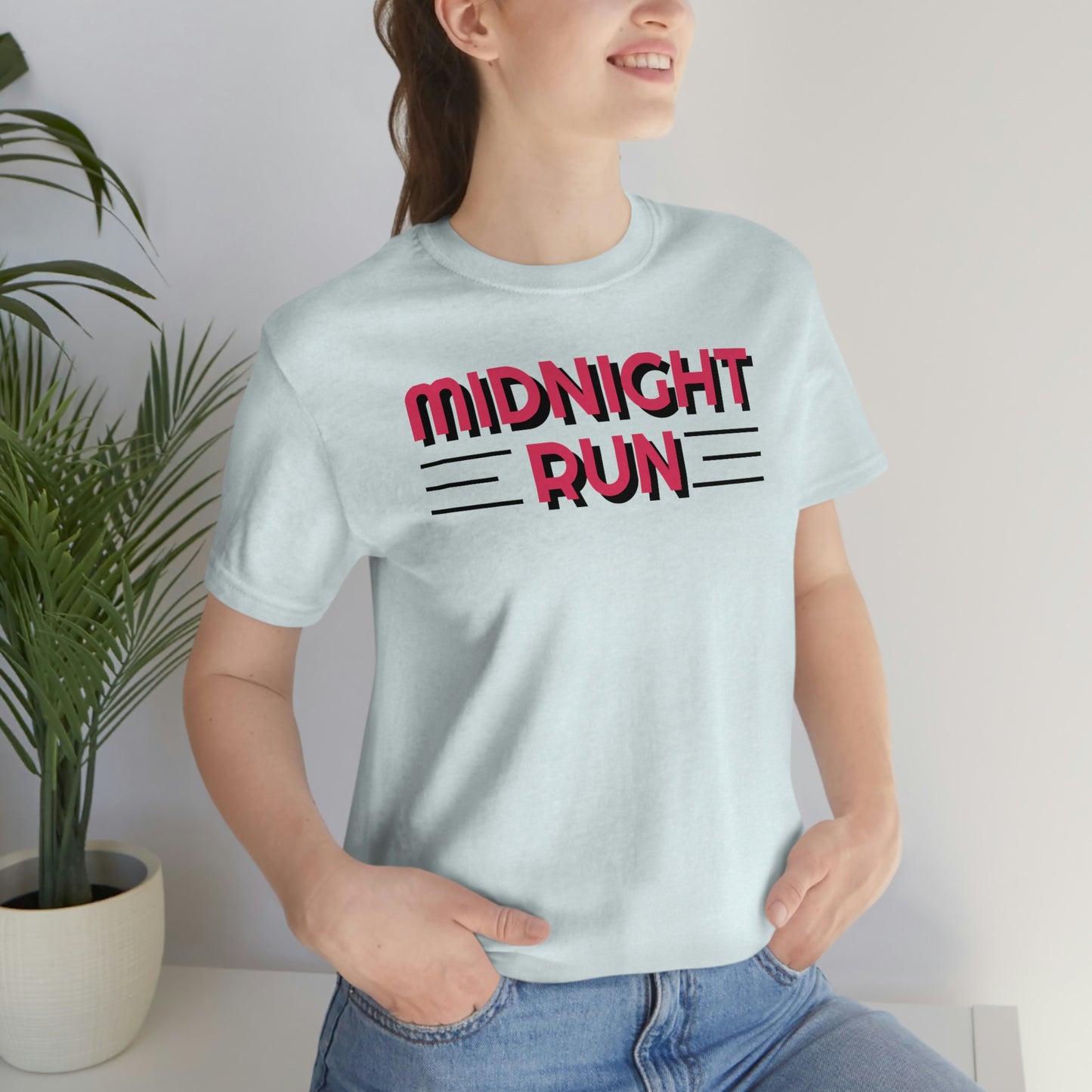 Midnight Run Unisex Jersey Short Sleeve Tee