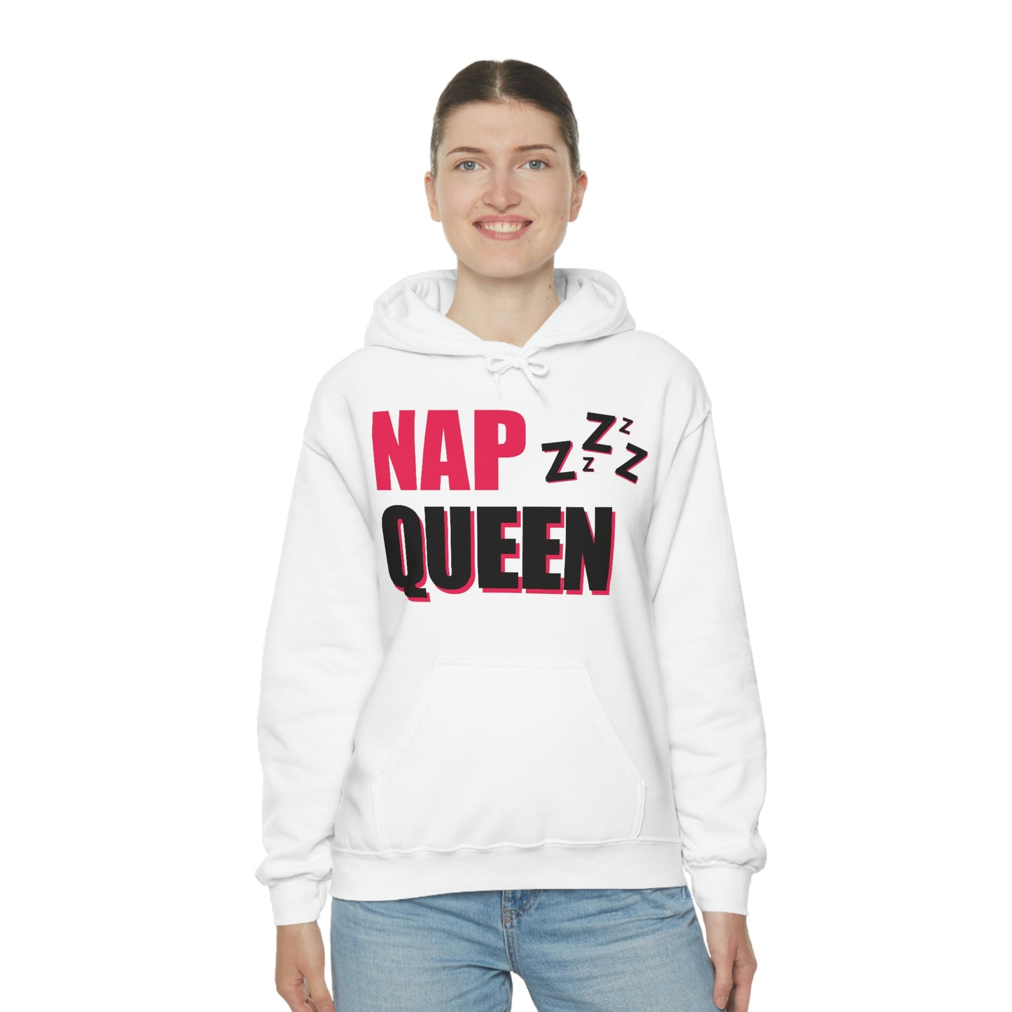 Nap Queen Unisex Hooded Sweatshirt