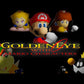 Goldeneye with Mario Characters Nintendo 64 N64 Video Game.
