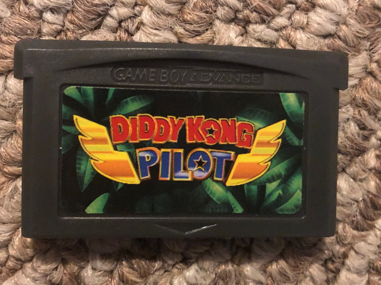 Diddy Kong Pilot Nintendo Game Boy Advance GBA Video Game