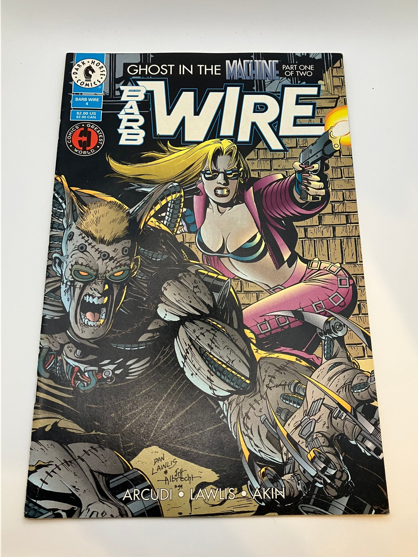 Barb Wire #4 Dark Horse Comic Book
