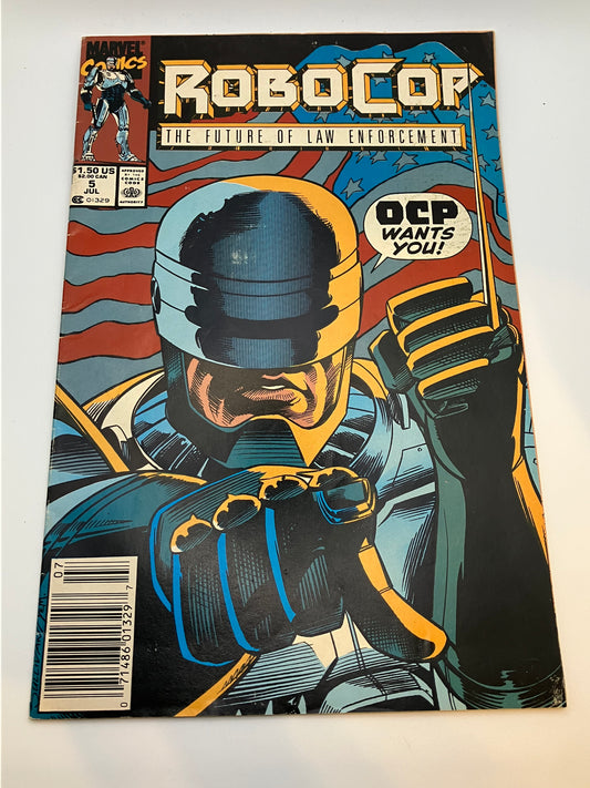 Robocop #5 Marvel Comic Book