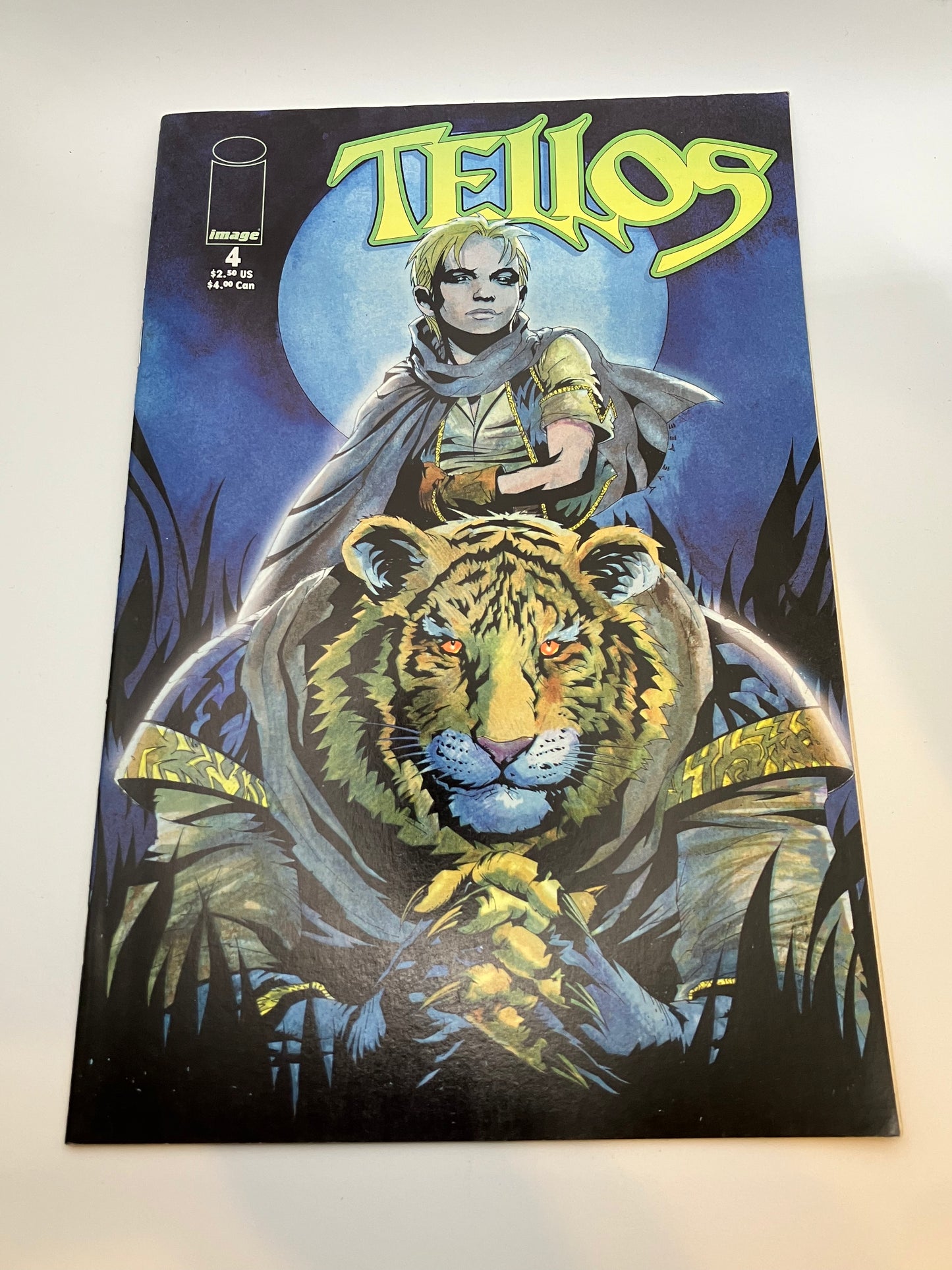 Tellos #4 Image Comic Book