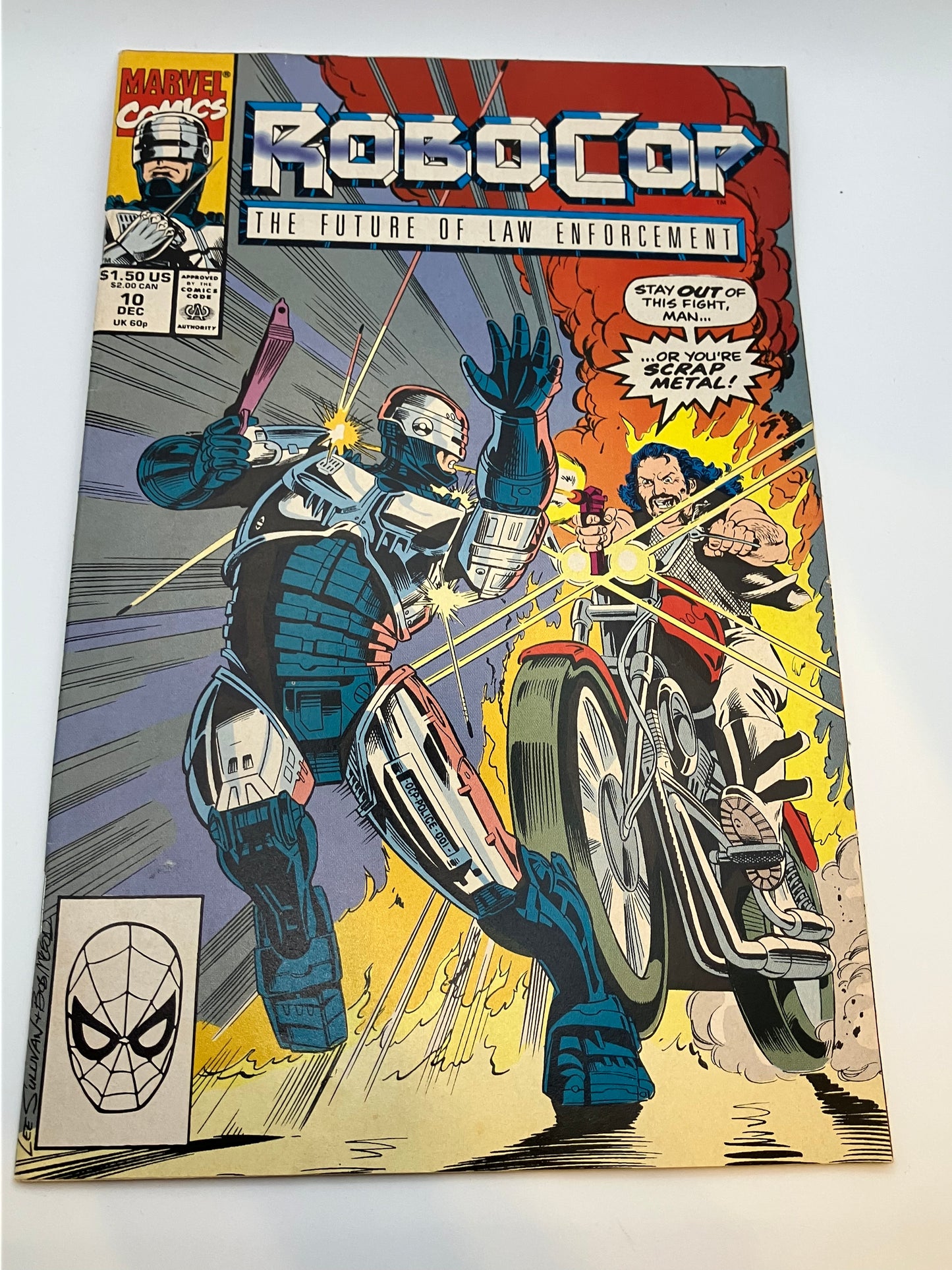 Robocop #10 Marvel Comic Book