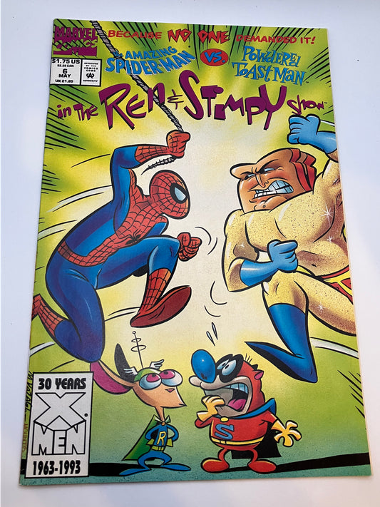 Ren & Stimpy #6 Marvel Comic Book