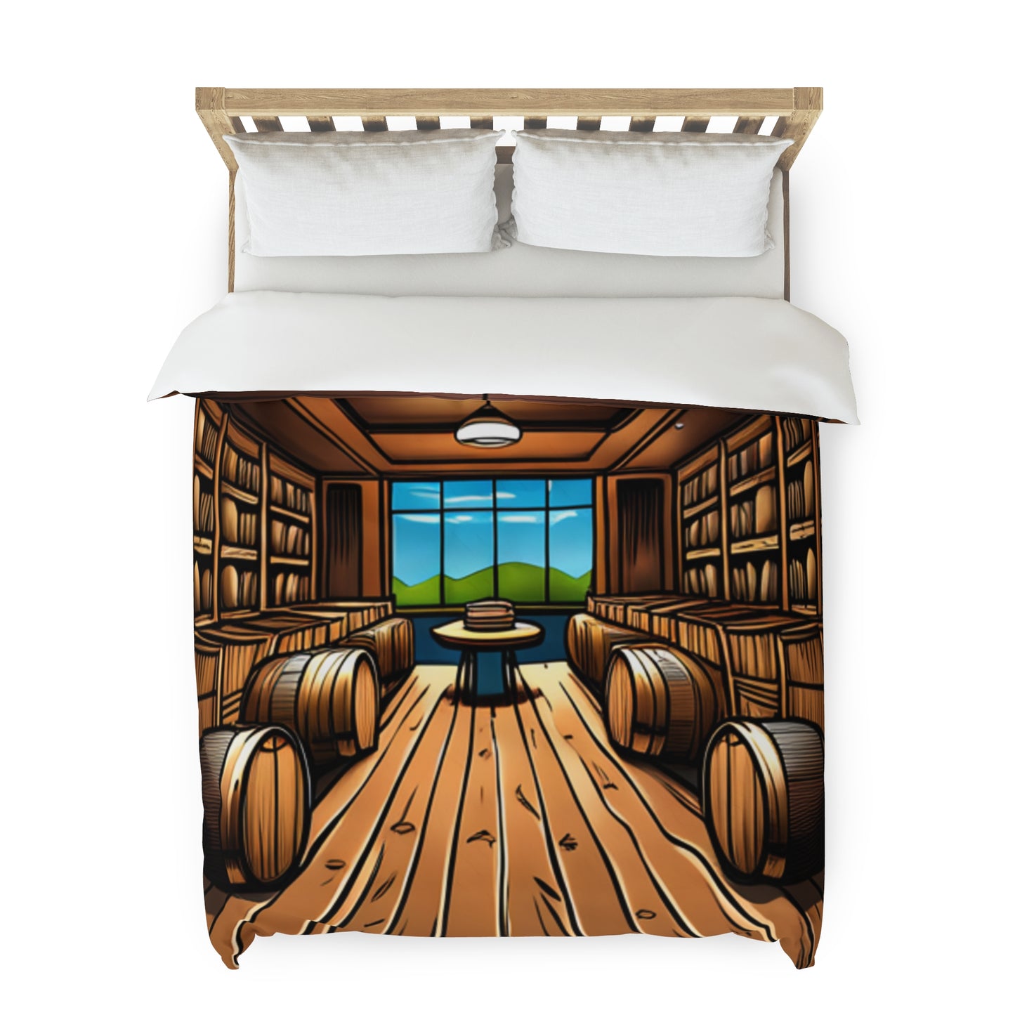 Barrel Watchout Concept Duvet Cover