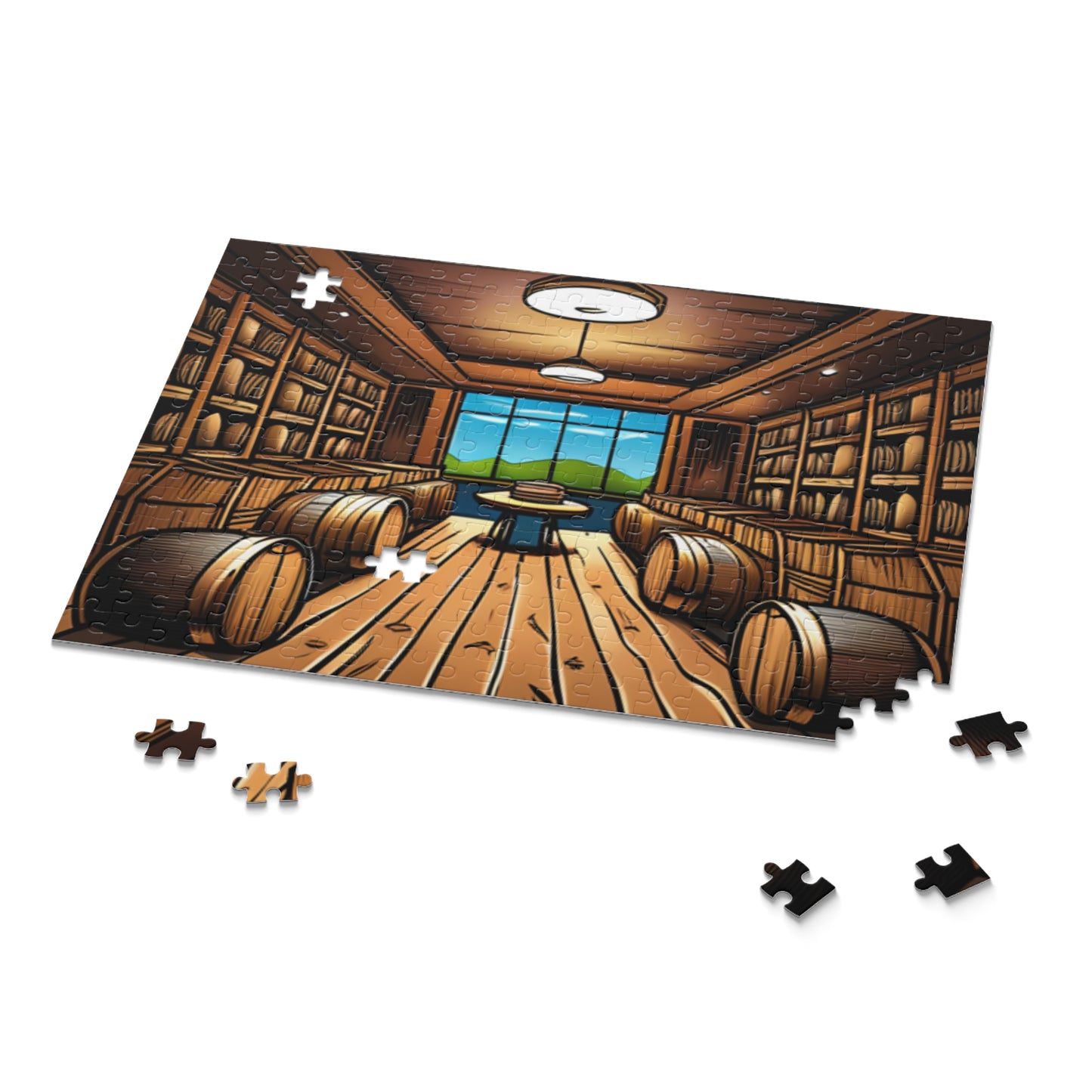 Barrel Watchout Original Comic Concept Puzzle (120, 252, 500-Piece)