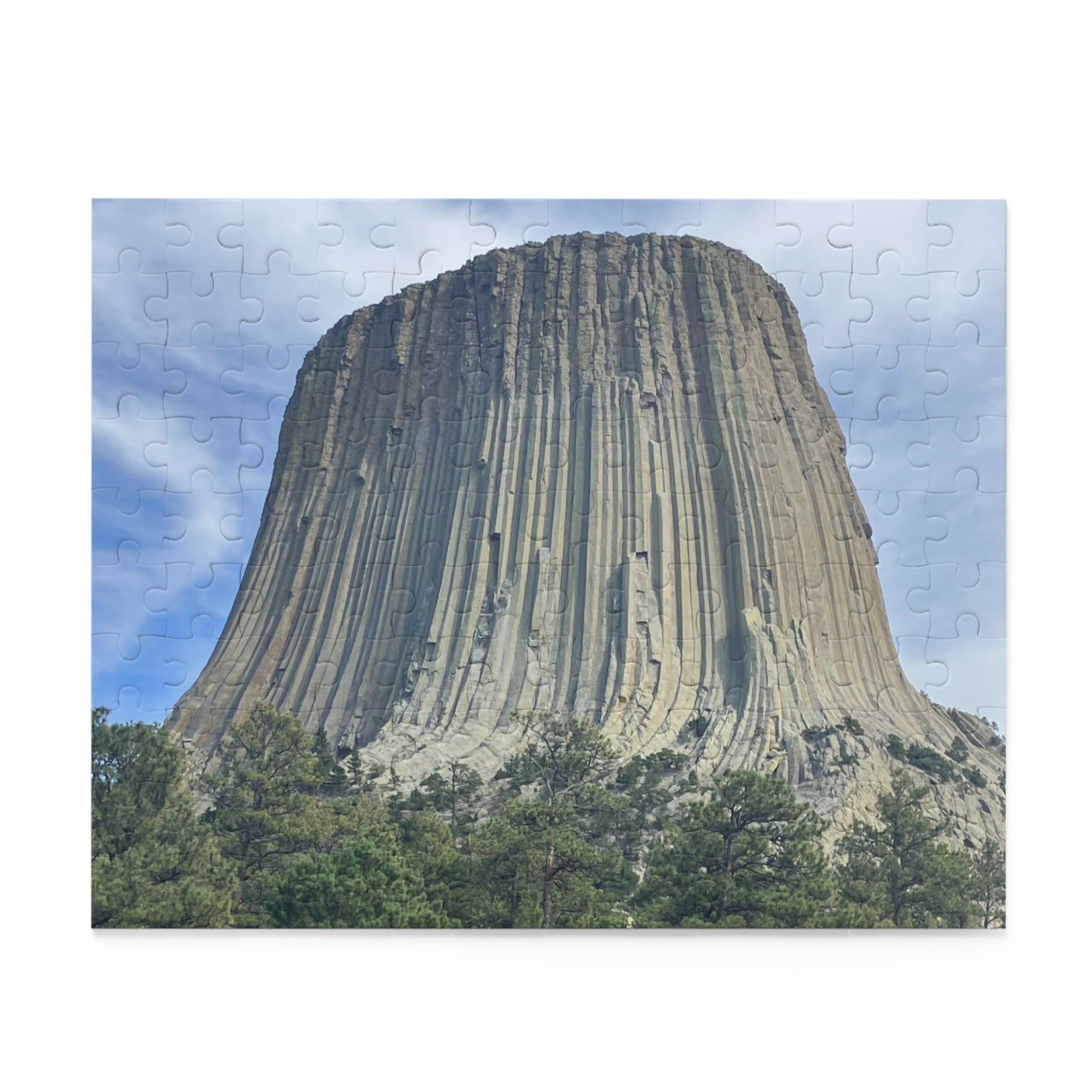 Devils Tower National Monument Scenic Puzzle (120, 252, 500-Piece)