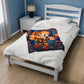 8 Bit Generic Hero Velveteen Plush Blanket