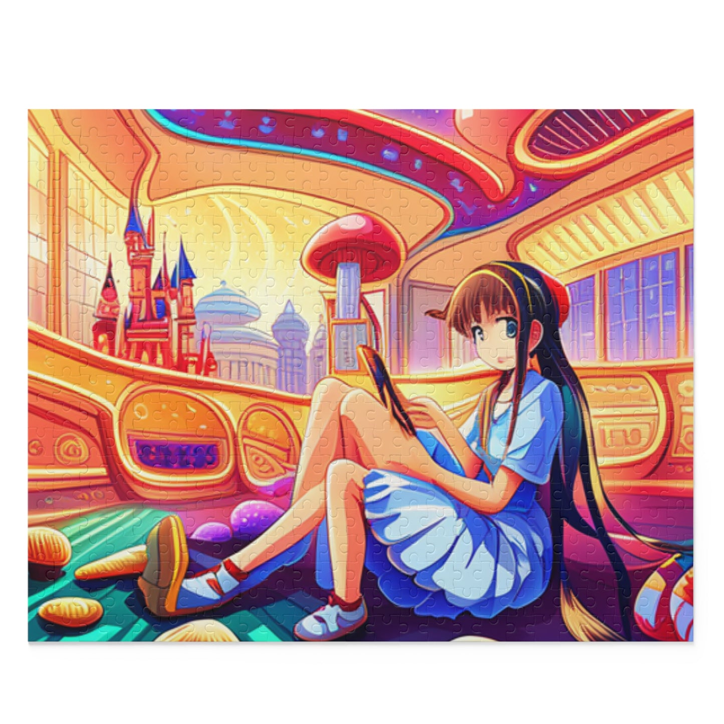 Anime Mushroom Kingdom Puzzle (120, 252, 500-Piece)