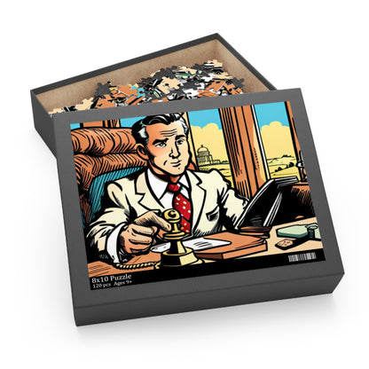 Dreaming Chess Comic Concept Puzzle (120, 252, 500-Piece)