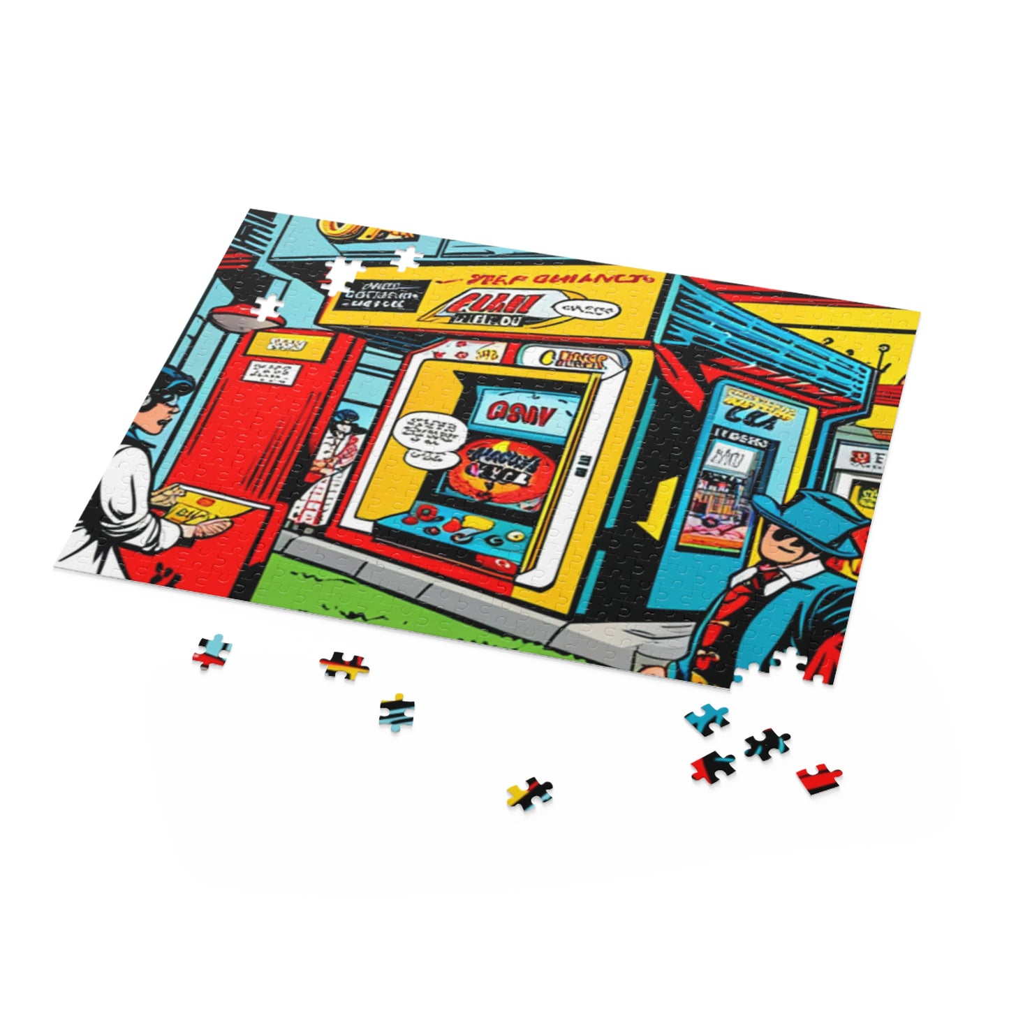 Comic Book Strip Style Puzzle (120, 252, 500-Piece)